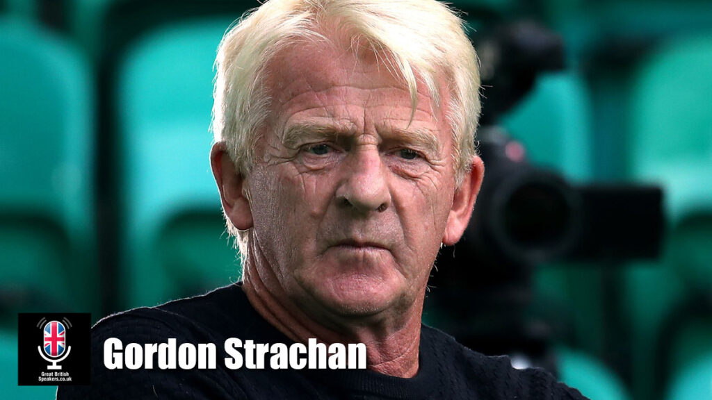 Scottish Former Footballer Gordon Strachan at Great British Speakers