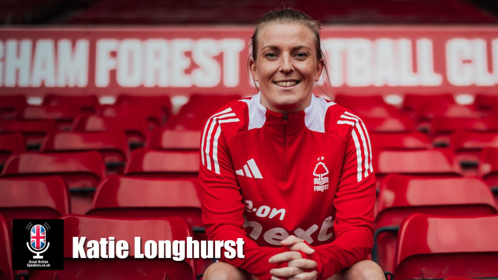 Kate Longhurst hire sports speaker book at agent Great British Speakers