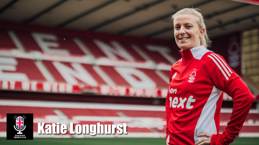 Kate Longhurst hire sports speaker book at agent Great British Speakers