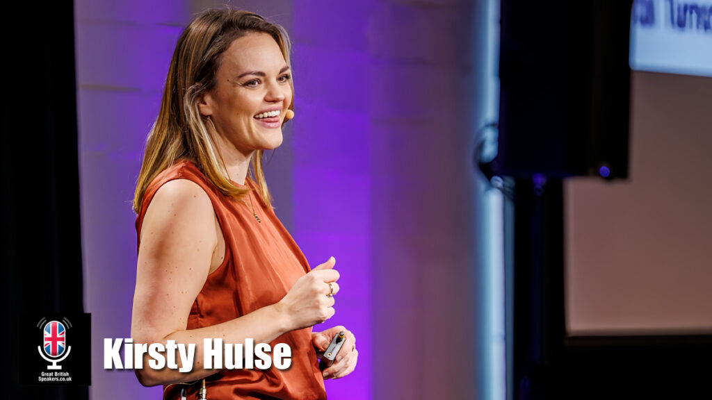 Kirsty Hulse hire keynote speaker book at agent Great British Speakers