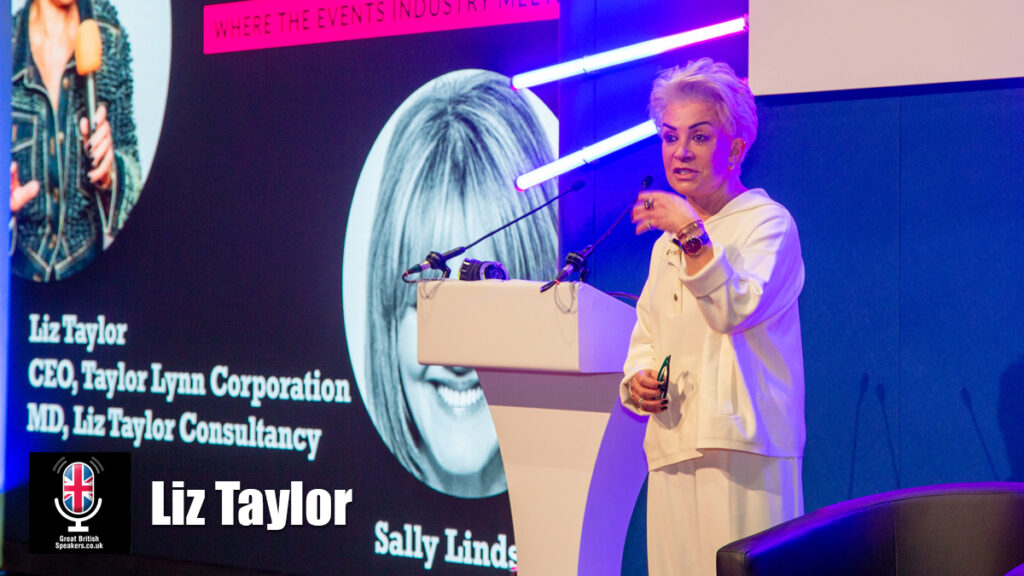 Liz Taylor Hire Events Entrepreneur Motivational Keynote Speaker Host book at official agent Great British Speakers