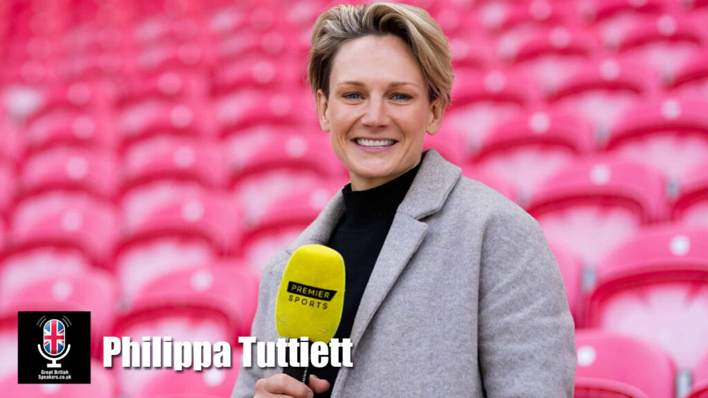 Philippa Tuttiett hire sports speaker book at agent Great British Speakers