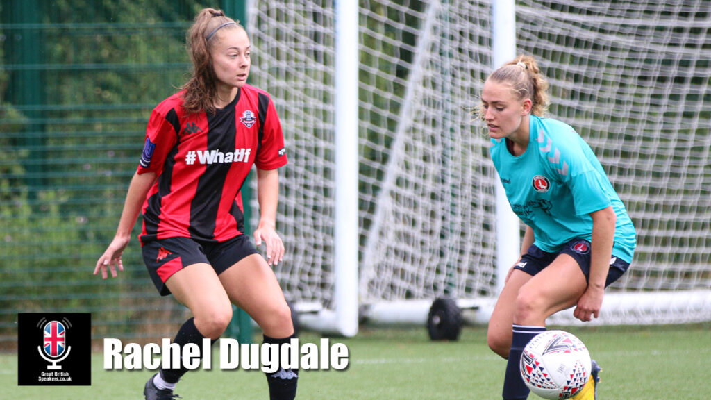 Rachel Dugdale hire sports speaker book at agent Great British Speakers