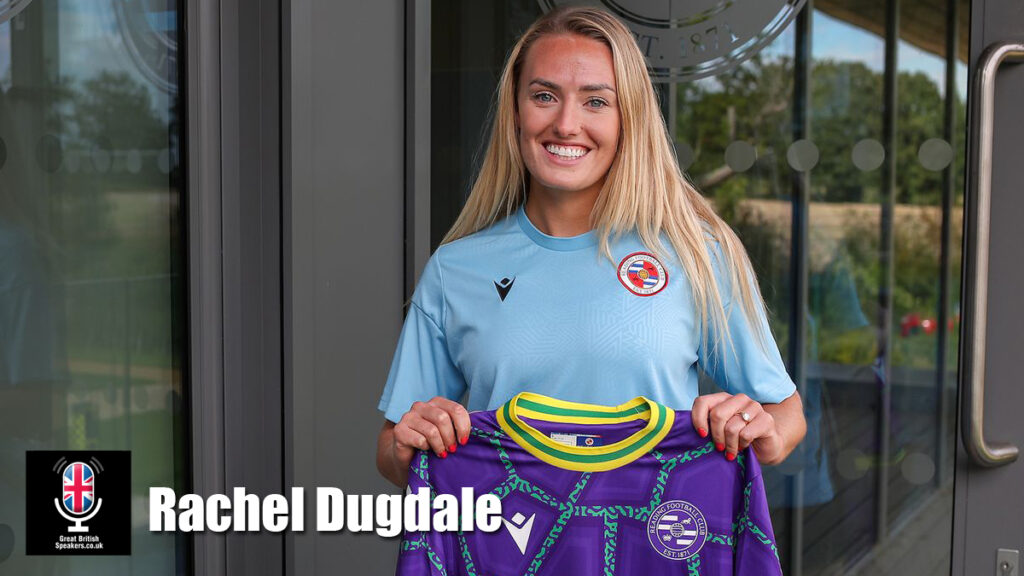 Rachel Dugdale hire sports speaker book at agent Great British Speakers