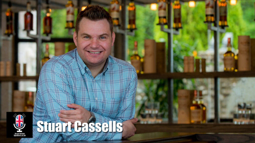 Stuart Cassells hire TV speaker book at agent Great British Speakers