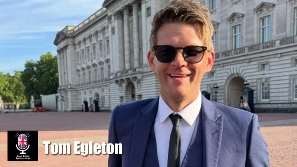 Tom Egleton hire creator speaker book at agent Great British Speakers,,
