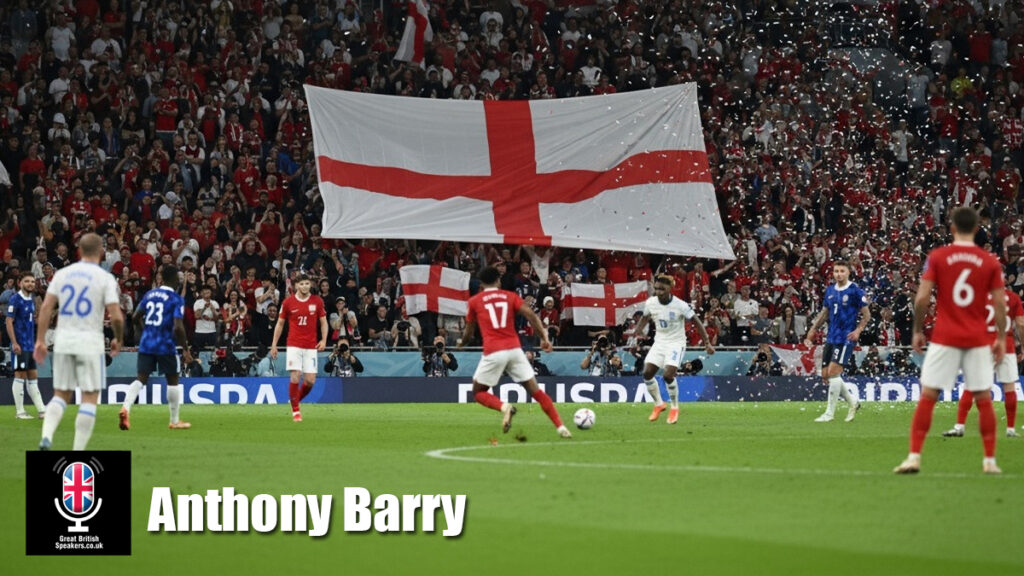 Anthony Barry hire footballer speaker book at agent Great British Speakers,,
