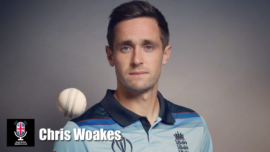 Chris Woakes hire cricket player speaker book at agent Great British Speakers