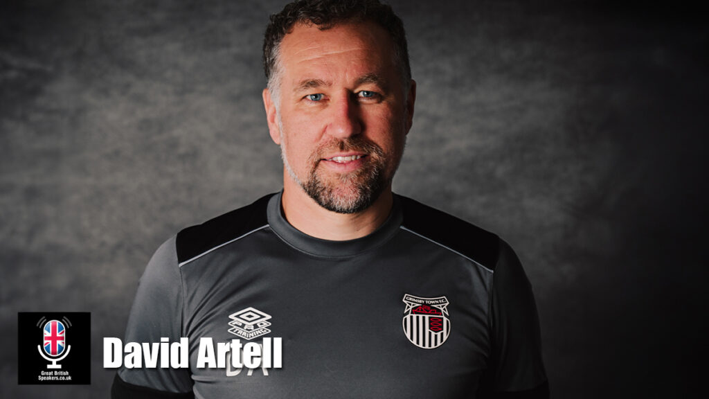 David Artell hire sports speaker book at agent Great British Speakers
