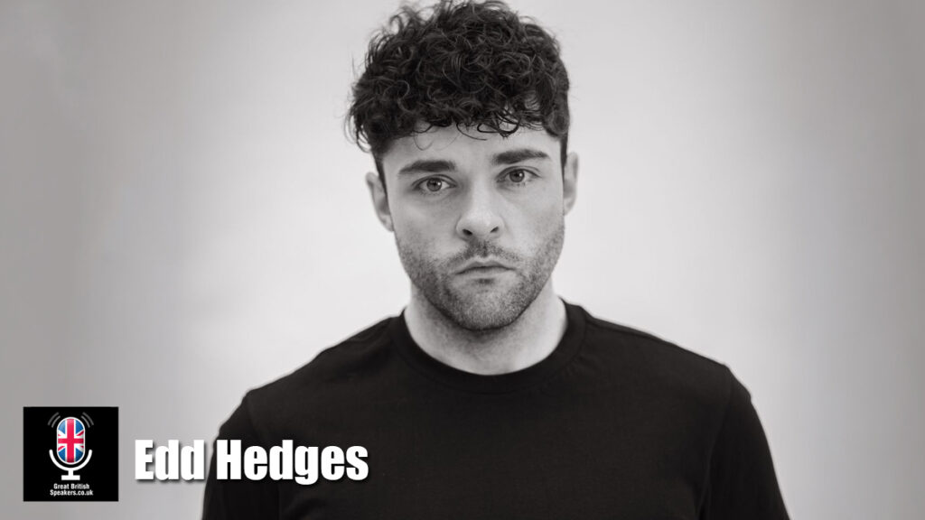 Edd Hedges hire comedian speaker book at agent Great British Speakers