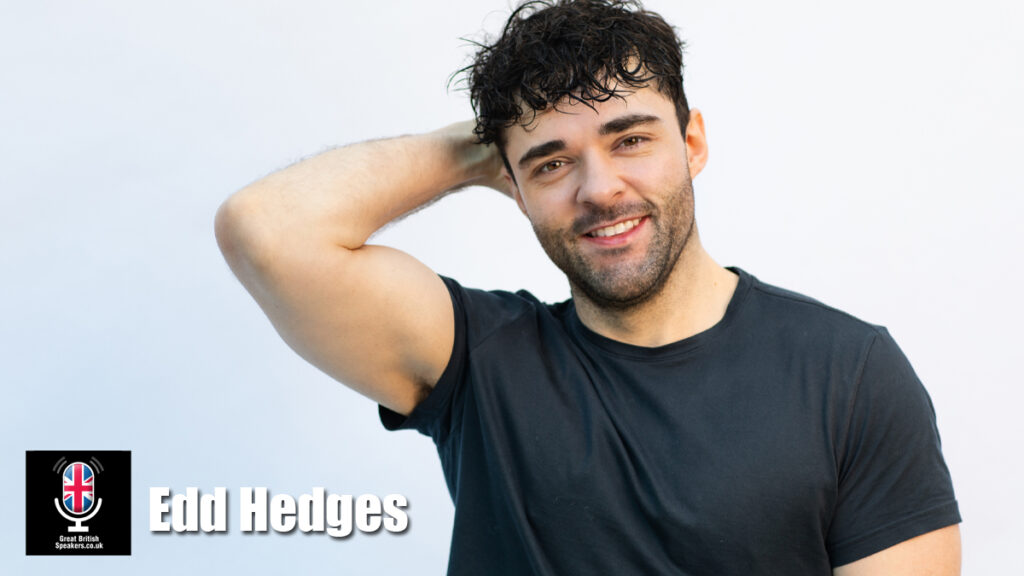 Edd Hedges hire comedian speaker book at agent Great British Speakers