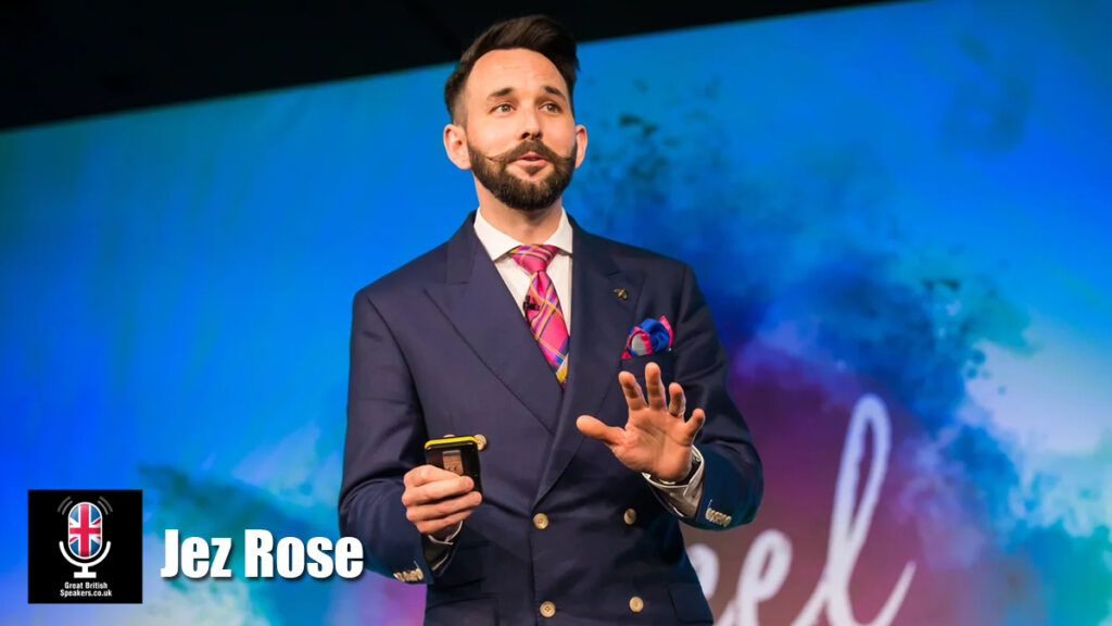 Jez Rose hire writer speaker book at agent Great British Speakers