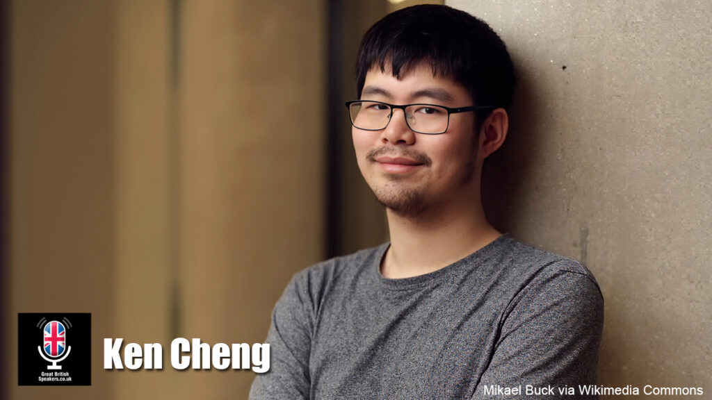 Ken Cheng hire comedian speaker book at agent Great British Speakers