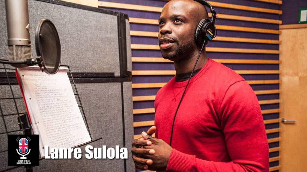 Lanre Sulola hire keynote speaker book at agent Great British Speakers