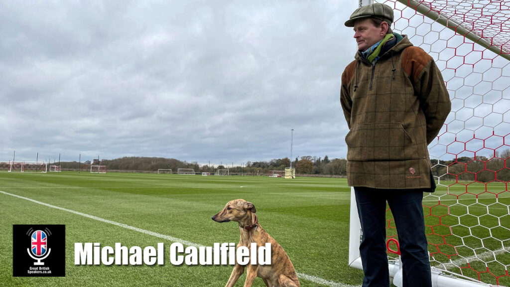 Michael Caulfield hire sports speaker book at agent Great British Speakers
