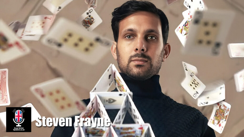 Steven Frayne hire magician speaker book at agent Great British Speakers