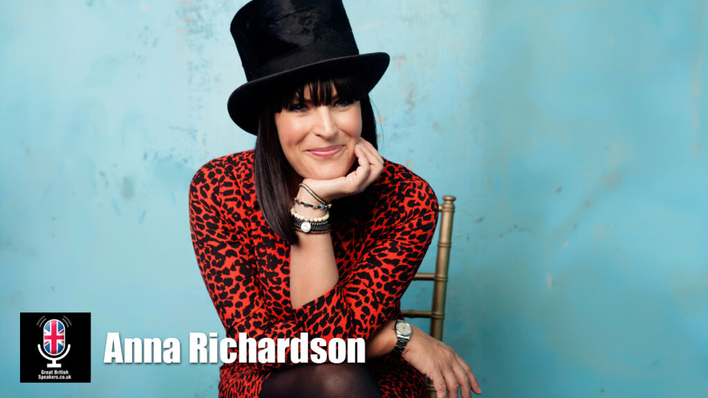 Top 10 Pride Month Speakers for 2026 Anna Richardson speaker book at agent Great British Speakers 