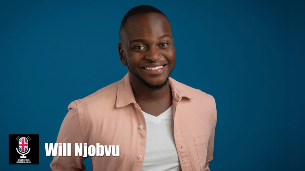Top 10 Pride Month Speakers for 2026 Will Njobvu speaker book at agent Great British Speakers