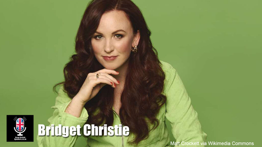 Catherine Bohart hire comedian speaker book at agent Great British Speakers