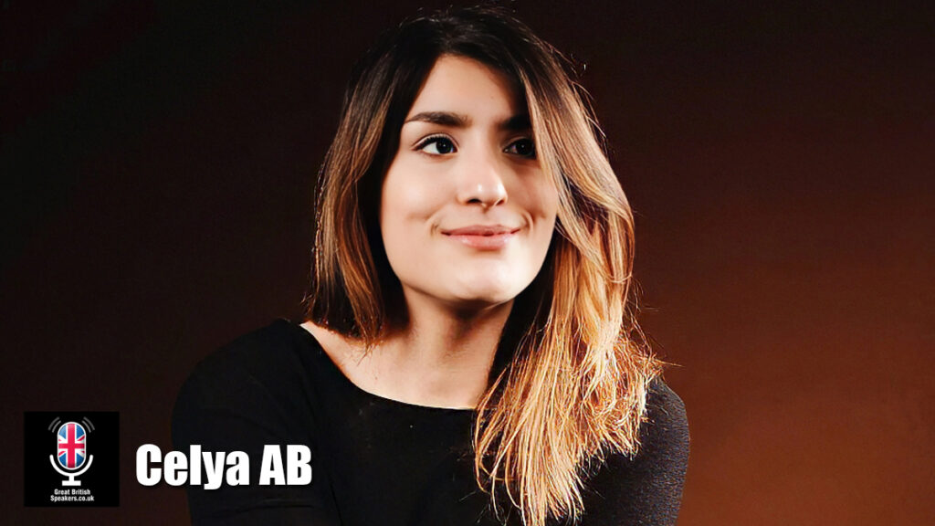 Celya AB hire comedian speaker book at agent Great British Speakers