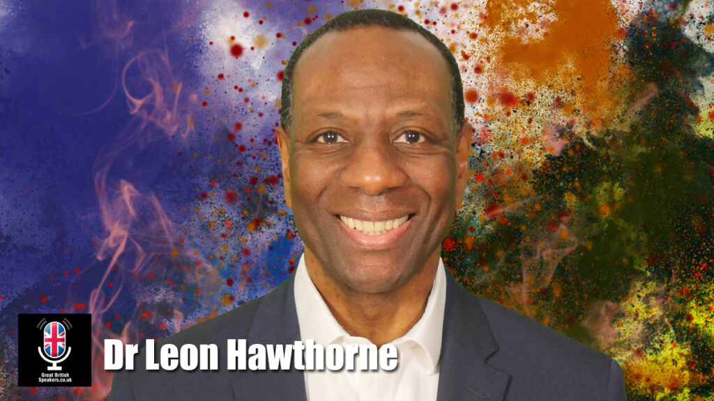 Dr Leon Hawthorne hire media speaker book at agent Great British Speakers