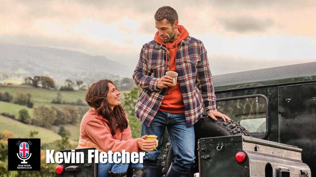 Kevin Fletcher hire presenter speaker book at agent Great British Speakers