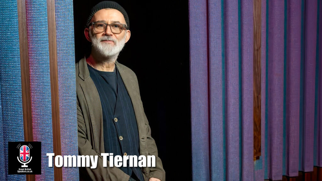 Tommy Tiernan hire comedian speaker book at agent Great British Speakers
