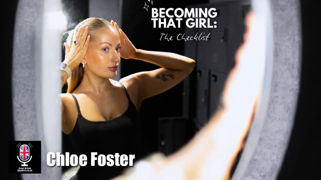 Chloe Foster hire fitness influencer speaker book at agent Great British Speakers