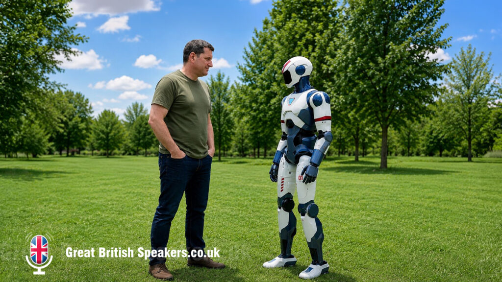 The AI takeover story is convenient It's also wrong agent Great British Speakers