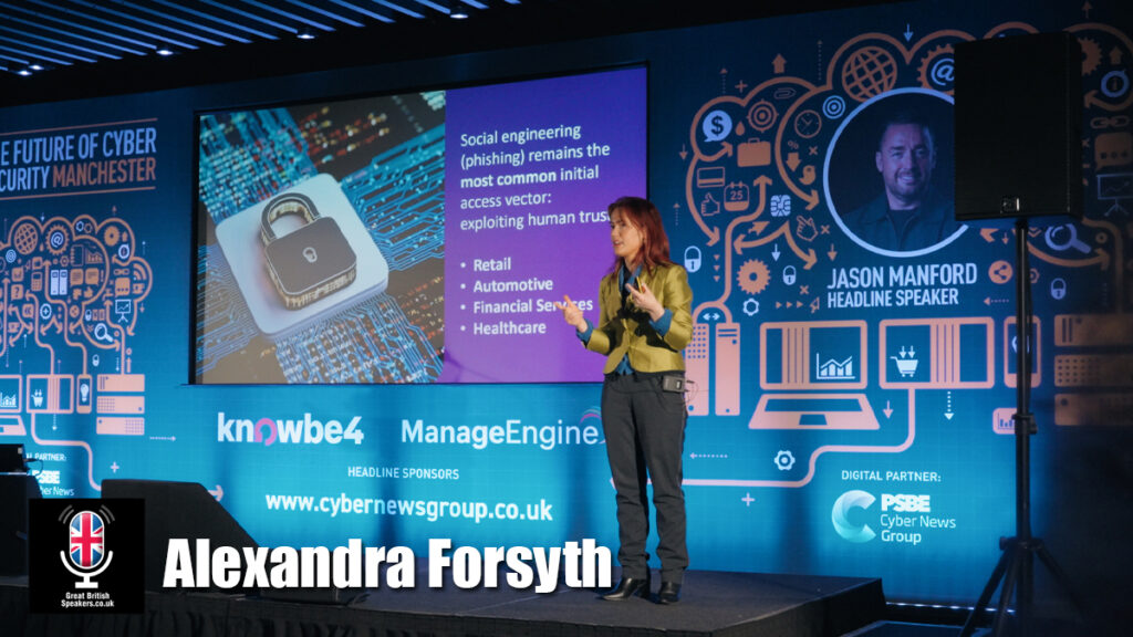 Alexandra Forsyth hire leadership speaker book at agent Great British Speakers