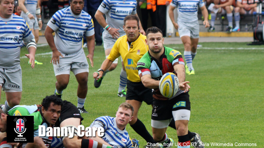 Danny Care hire Rugby player speaker book at agent Great British Speakers