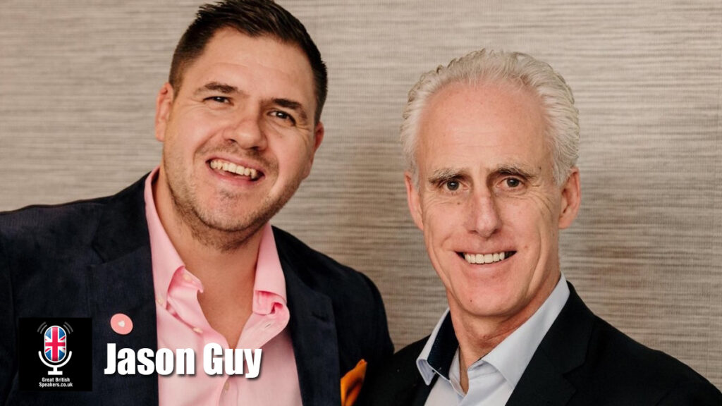 Jason Guy hire event host speaker book at agent Great British Speakers
