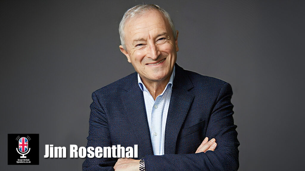 Jim Rosenthal hire sports media speaker book at agent Great British Speakers