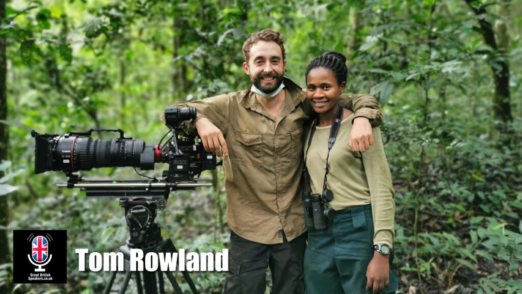 Tom Rowland hire photographer speaker book at agent Great British Speakers