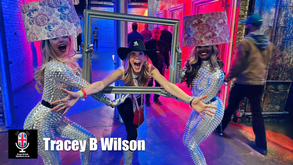 Tracey B Wilson American Comedian Host entertainer book at official agent Great British Speakers