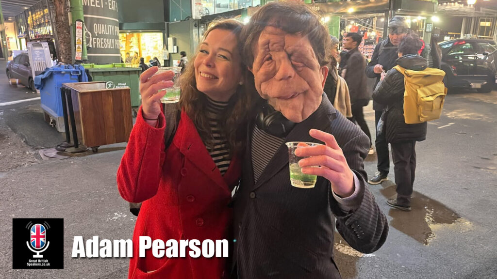Adam Pearson hire presenter speaker book at agent Great British Speakers