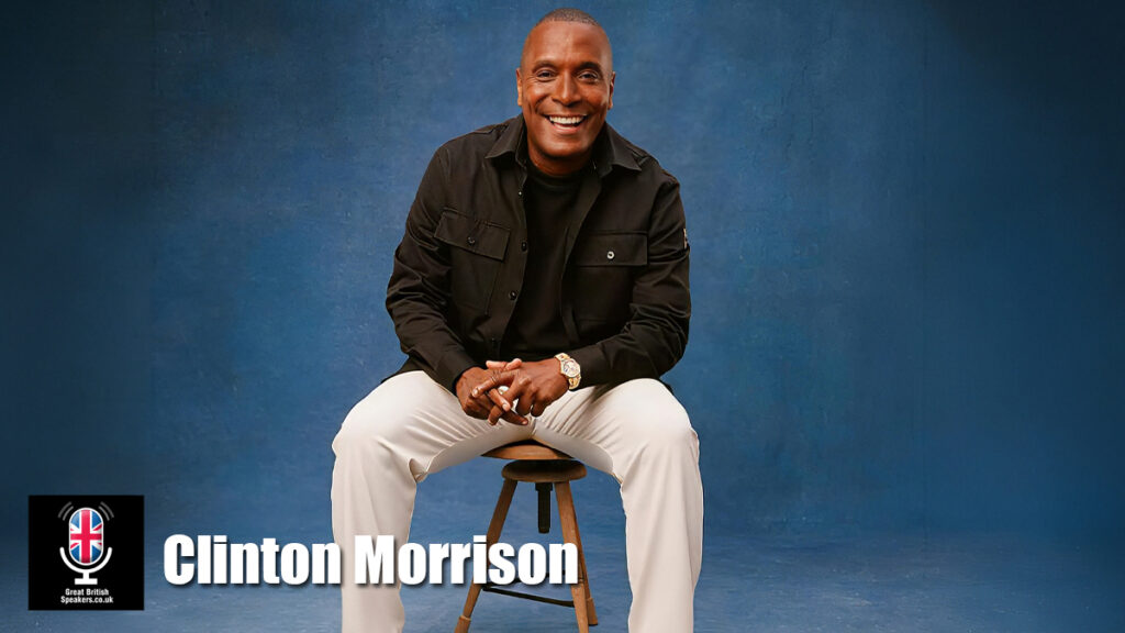 Clinton Morrison hire footballer speaker book at agent Great British Speakers