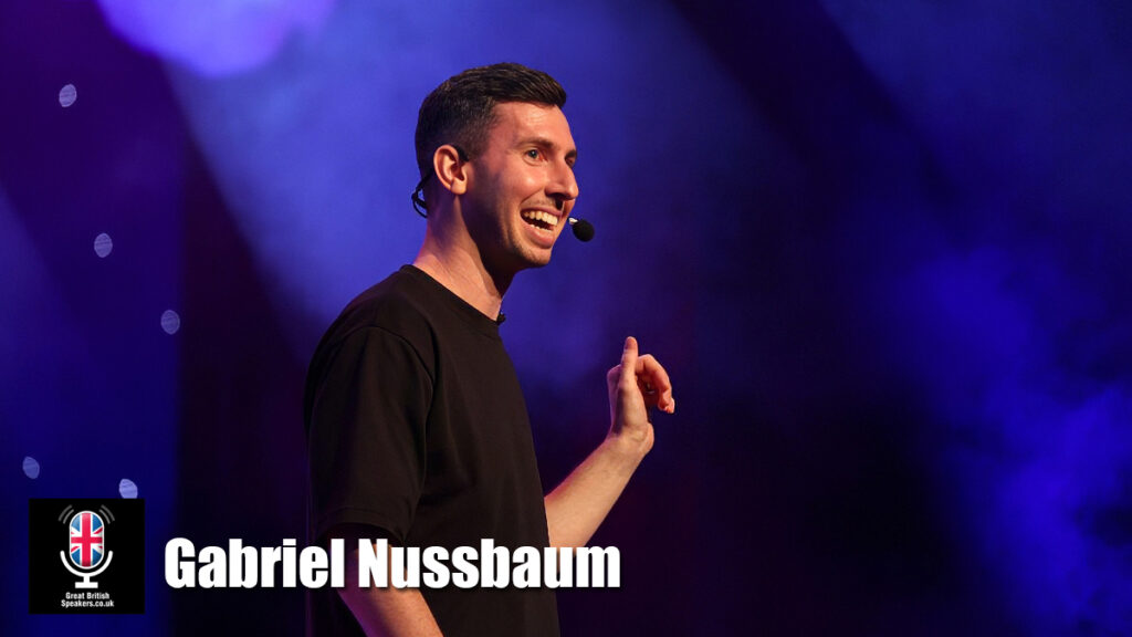 Gabriel Nussbaum hire finance speaker book at agent Great British Speakers