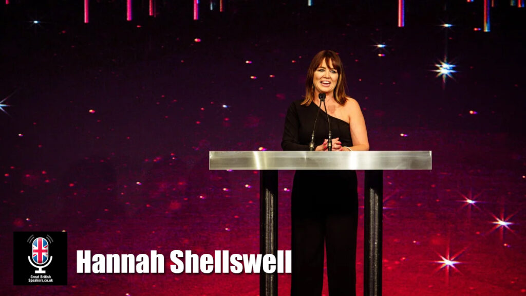 Hannah Shellswell hire keynote speaker book at agent Great British Speakers