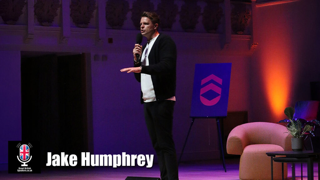 Jake Humphrey hire author speaker book at agent Great British Speakers